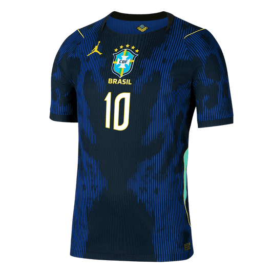 Koszulka piłkarska w wersji zawodniczej Brazylia Mundial 2026 wyjazdowa NEYMAR JR #10