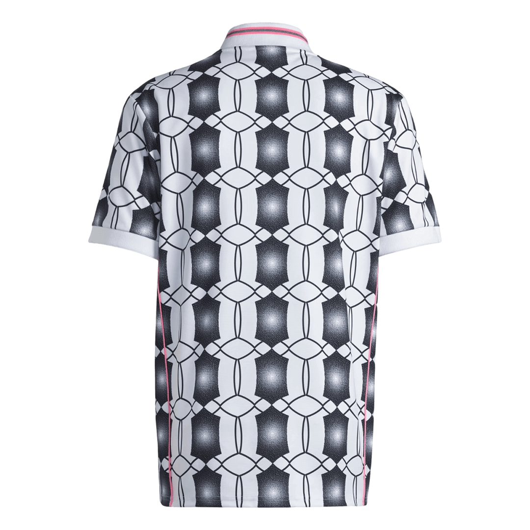 Koszulka piłkarska Juventus 2025/26 czarno-biała - Kibula
