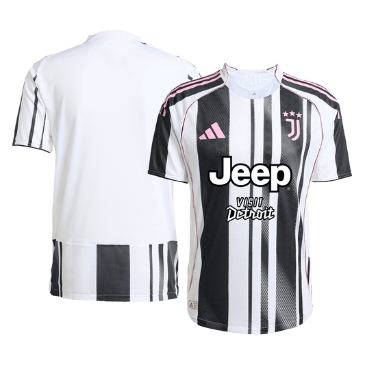 Koszulka piłkarska w wersji zawodniczej Juventus 2025/26 domowa - Kibula