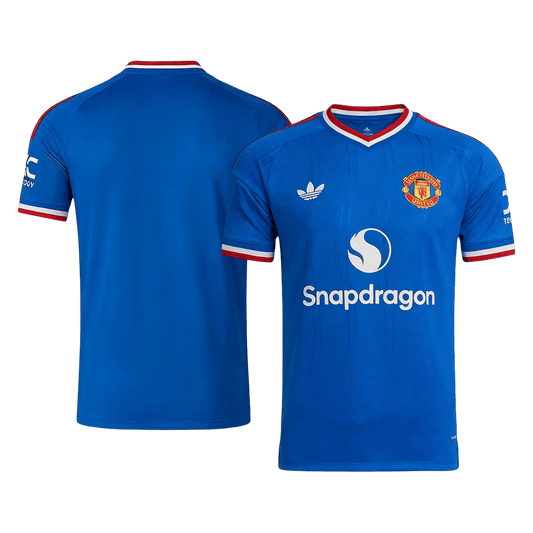 Koszulka piłkarska w wersji zawodniczej Manchester United 2026/27 wyjazdowa