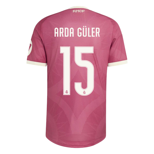 Koszulka piłkarska w wersji zawodniczej Real Madryt 2026/27 trzecia ARDA GÜLER #15