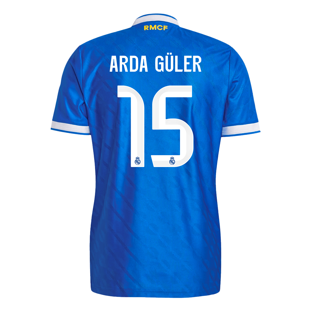 Koszulka piłkarska w wersji zawodniczej Real Madryt 2025/26 trzecia ARDA GÜLER #15