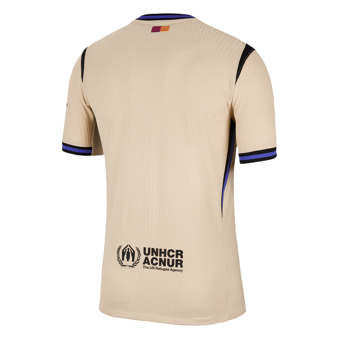 Koszulka piłkarska w wersji zawodniczej FC Barcelona 2025/26 wyjazdowa - Kibula