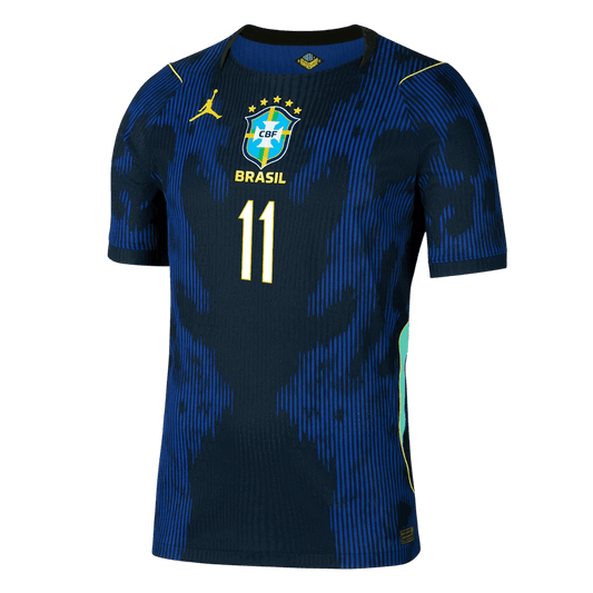Koszulka piłkarska w wersji zawodniczej Brazylia Mundial 2026 wyjazdowa RAPHINHA #11