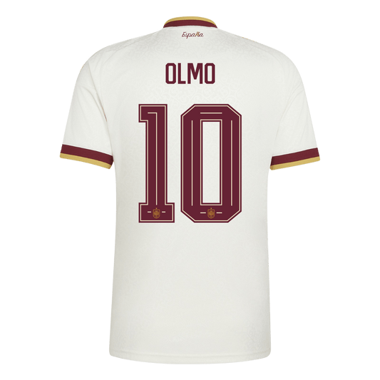 Koszulka piłkarska Hiszpania Mundial 2026 wyjazdowa OLMO #10