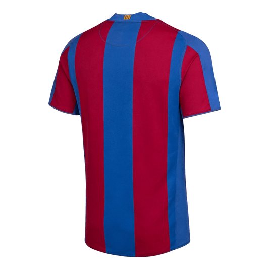Koszulka piłkarska retro FC Barcelona 2007/08 domowa - Kibula