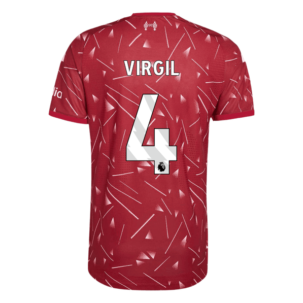 Koszulka piłkarska w wersji zawodniczej Liverpool 2026/27 domowa VIRGIL #4