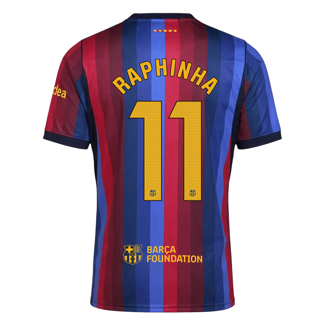 Koszulka piłkarska FC Barcelona 2026/27 domowa RAPHINHA #11 - Kibula