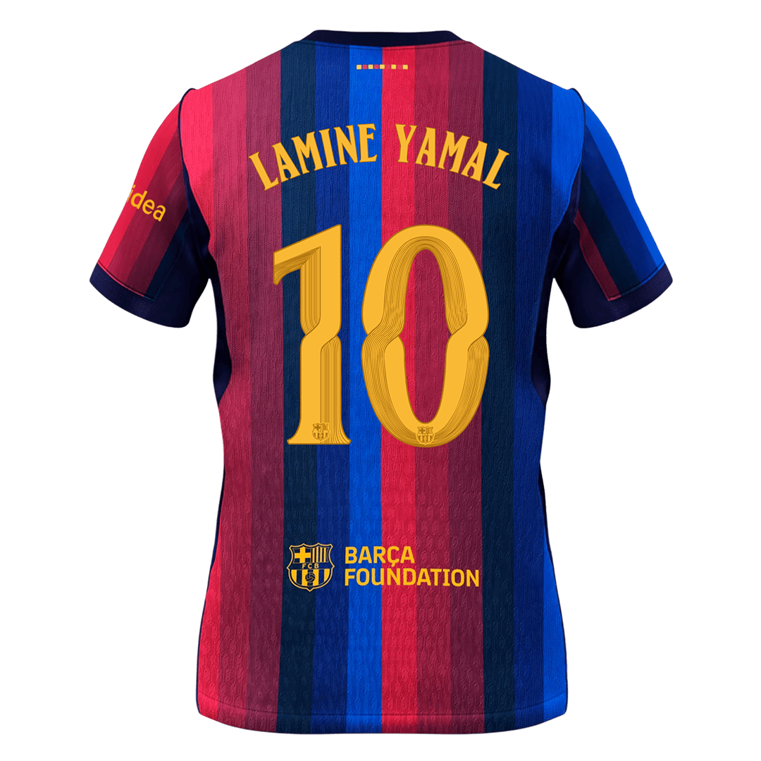 Koszulka piłkarska FC Barcelona UCL 2026/27 domowa LAMINE YAMAL #10 - Kibula