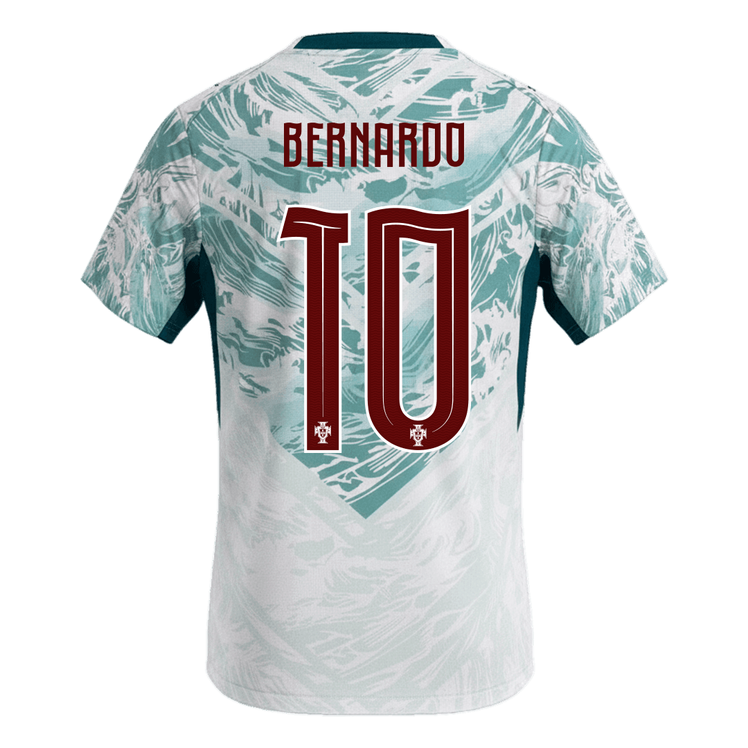 Koszulka piłkarska Portugalia Mundial 2026 wyjazdowa BERNARDO #10