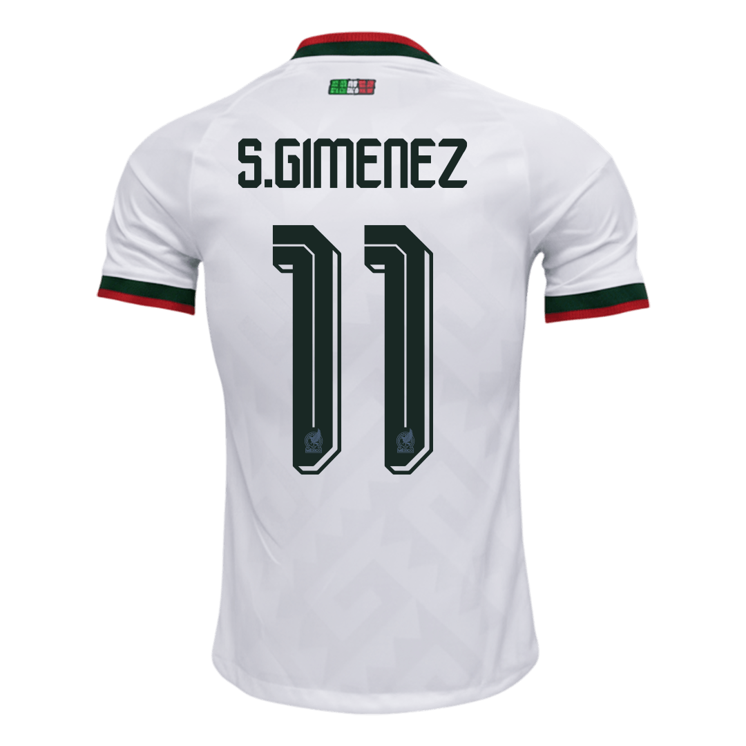 Koszulka piłkarska w wersji zawodniczej Meksyk Mundial 2026 wyjazdowa S.GIMENEZ #11