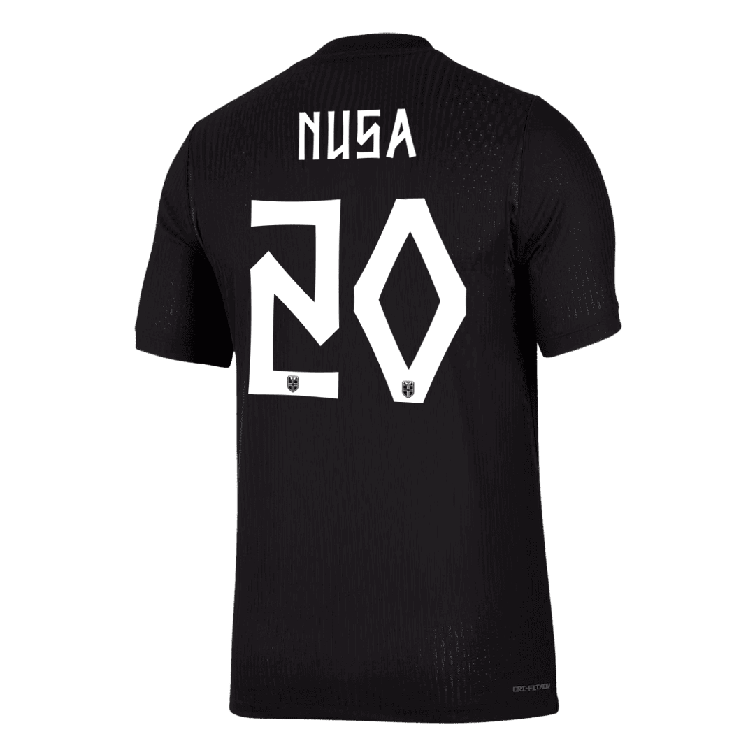 Koszulka piłkarska w wersji zawodniczej Norwegia Mundial 2026 wyjazdowa NUSA #20