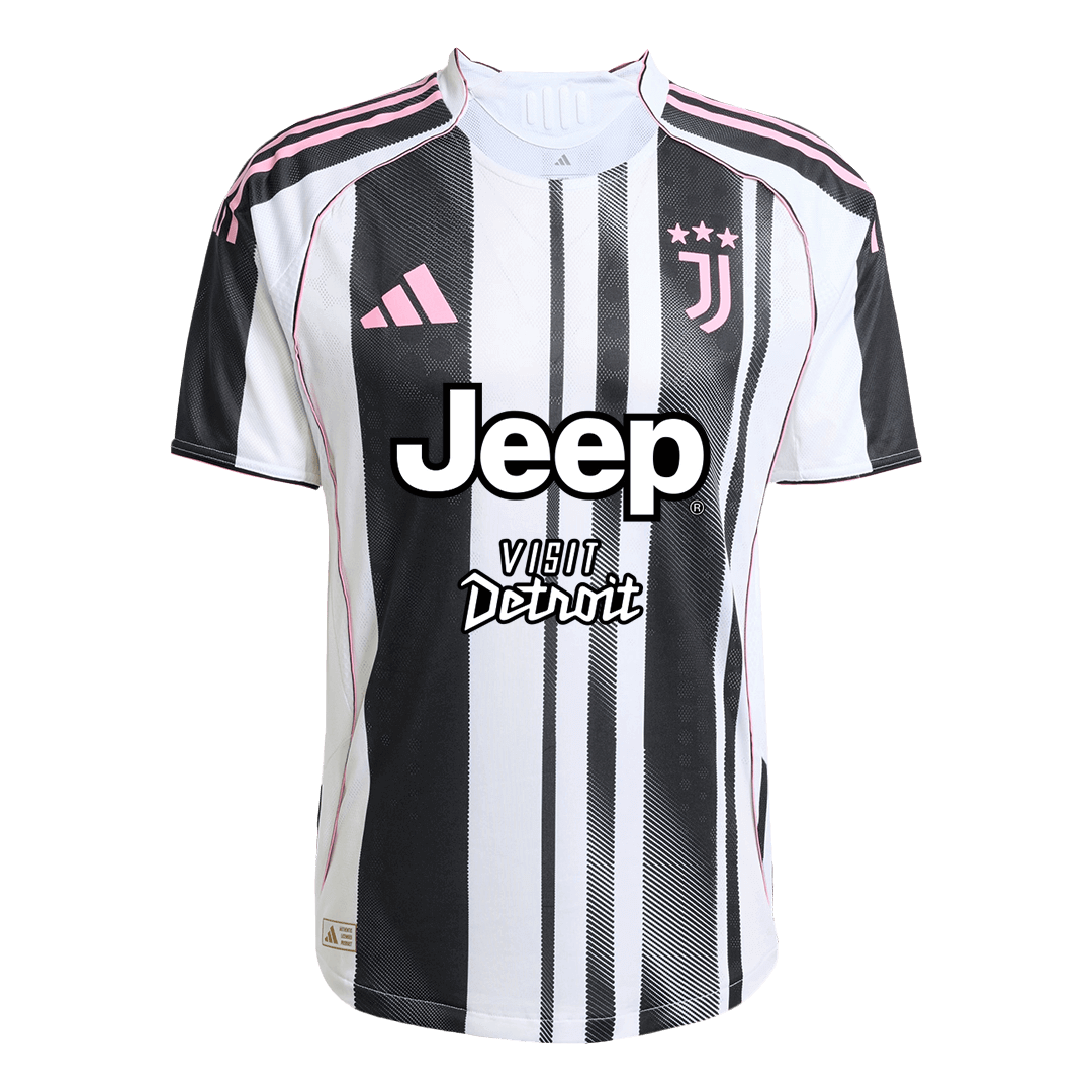Koszulka piłkarska w wersji zawodniczej Juventus 2025/26 domowa KALULU #15 - Kibula