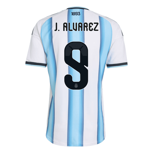 Koszulka piłkarska w wersji zawodniczej Argentyna Mundial 2026 domowa J. ALVAREZ #9