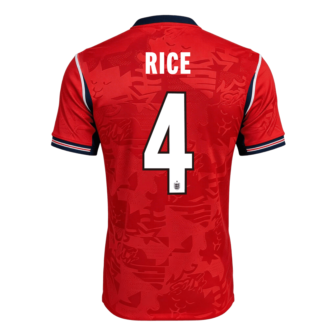 Koszulka piłkarska Anglia Mundial 2026 wyjazdowa RICE #4
