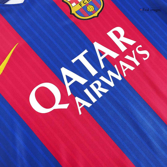 Koszulka piłkarska retro FC Barcelona 2016/17 domowa MESSI #10 - Kibula