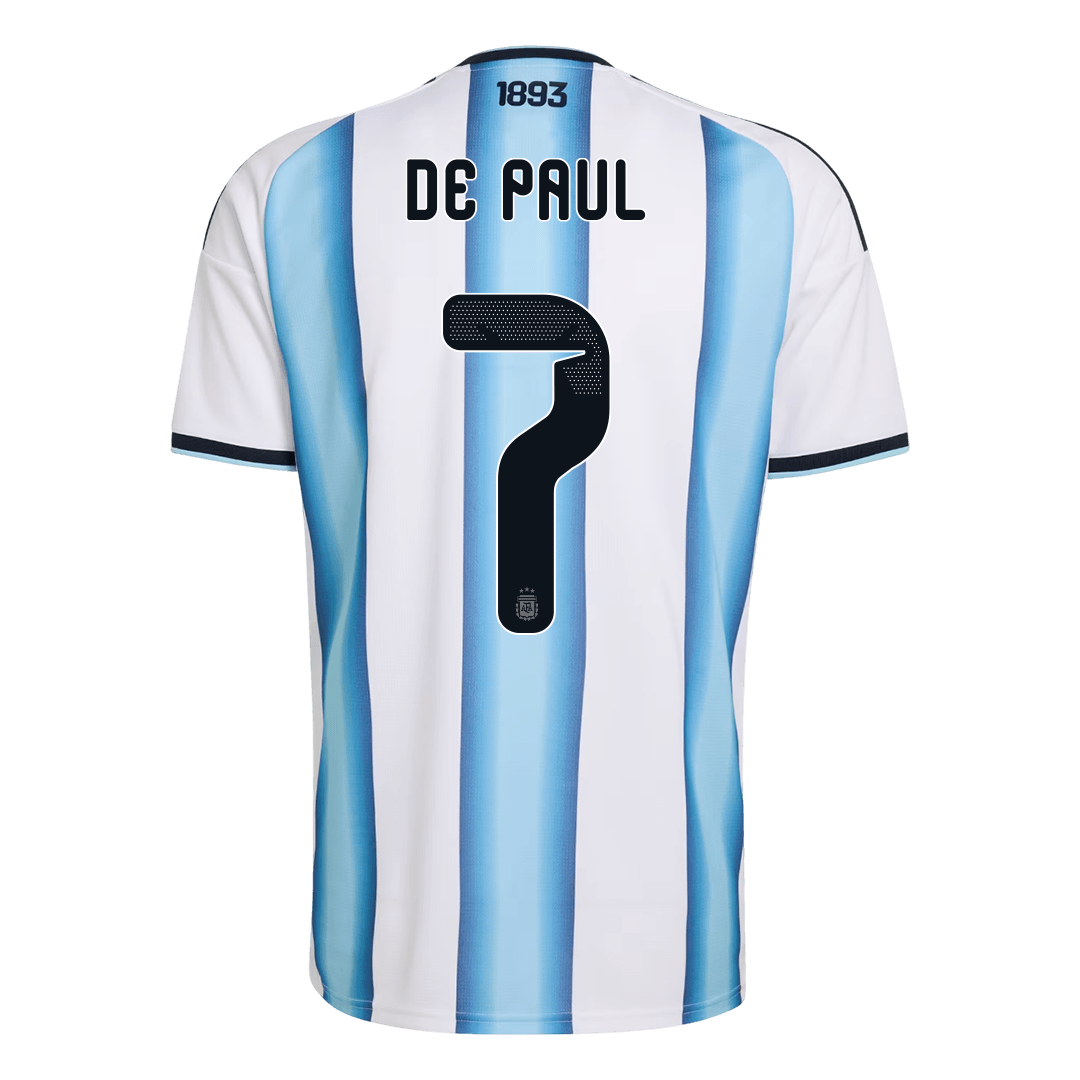 Koszulka piłkarska Argentyna Mundial 2026 domowa DE PAUL #7