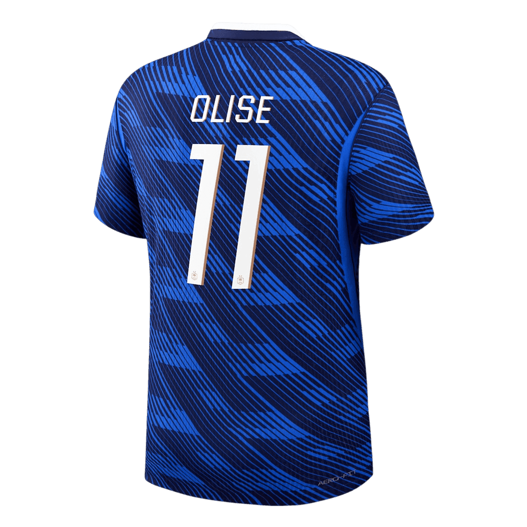 Koszulka piłkarska w wersji zawodniczej Francja Mundial 2026 domowa OLISE #11