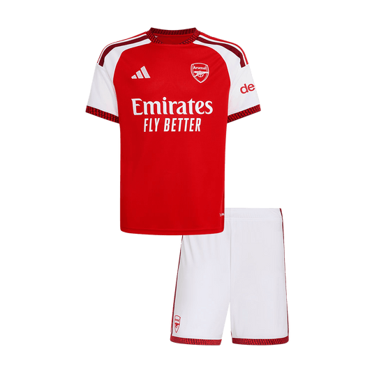 Dziecięcy zestaw piłkarski Arsenal 2026/27 domowy CHAMPIONS CHAMPIONS #26 - Kibula