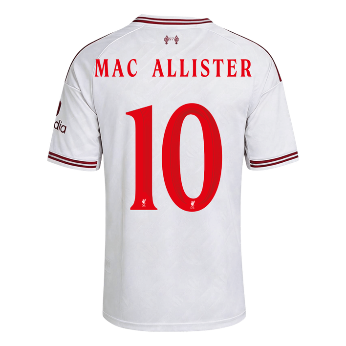 Koszulka piłkarska Liverpool UCL 2026/27 wyjazdowa MAC ALLISTER #10