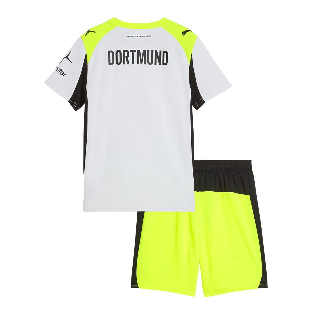 Dziecięcy zestaw piłkarski Borussia Dortmund 2025/26 wyjazdowy