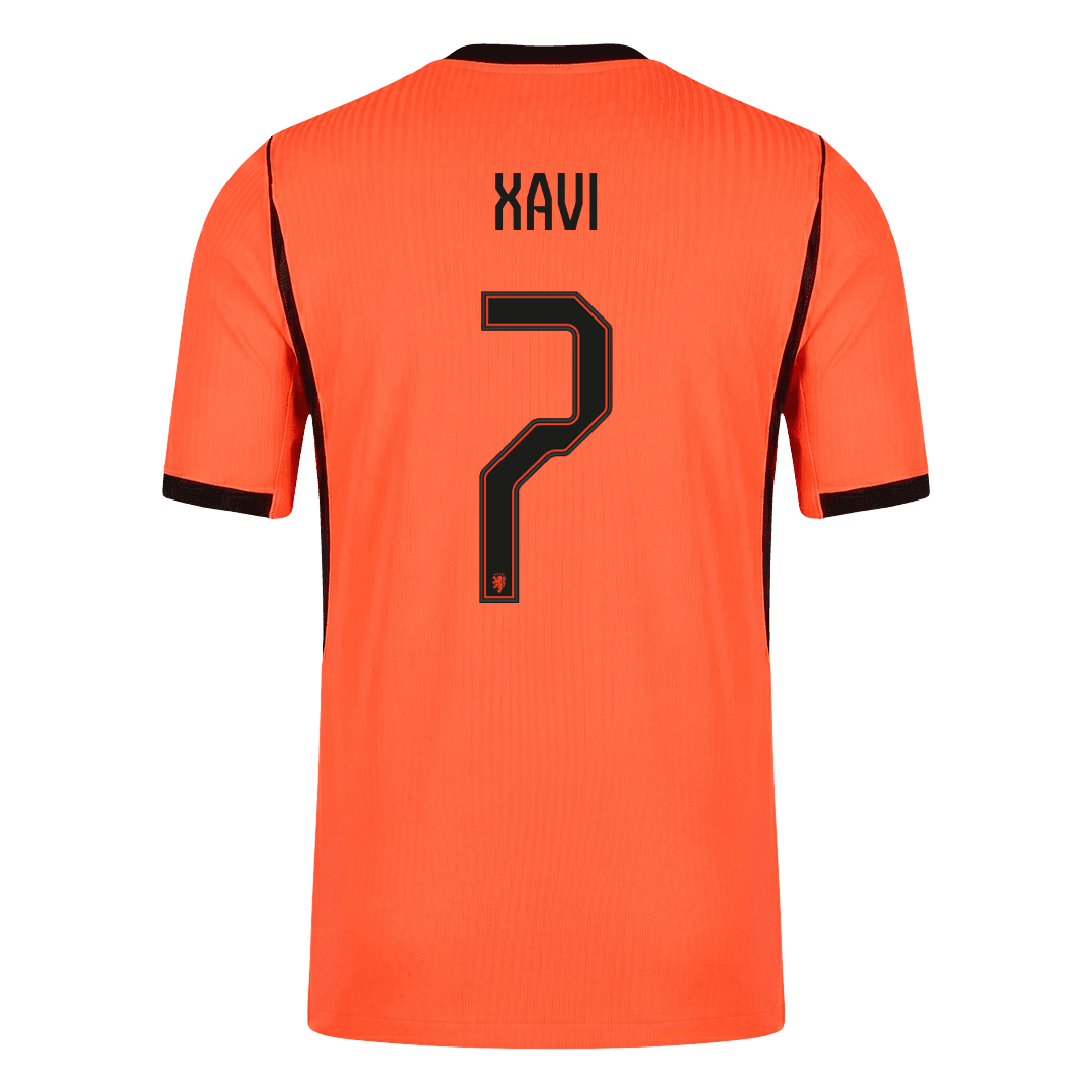 Koszulka piłkarska w wersji zawodniczej Holandia Mundial 2026 domowa XAVI #7