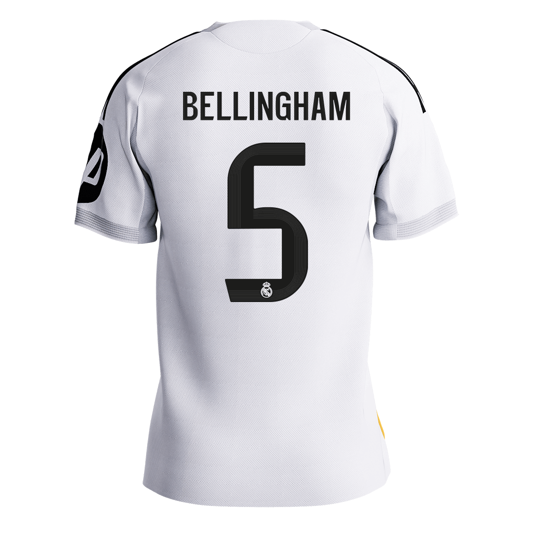 Koszulka piłkarska w wersji zawodniczej Real Madryt 2025/26 domowa BELLINGHAM #5