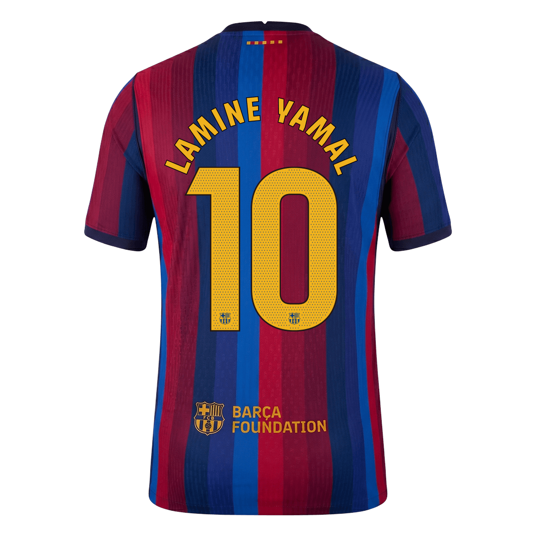 Koszulka piłkarska w wersji zawodniczej FC Barcelona 2026/27 domowa LAMINE YAMAL #10