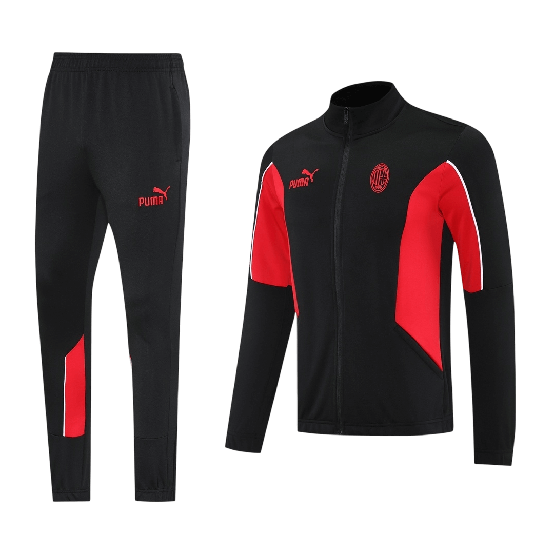 Męski dres treningowy AC Milan 2025/26 czarny - Kibula