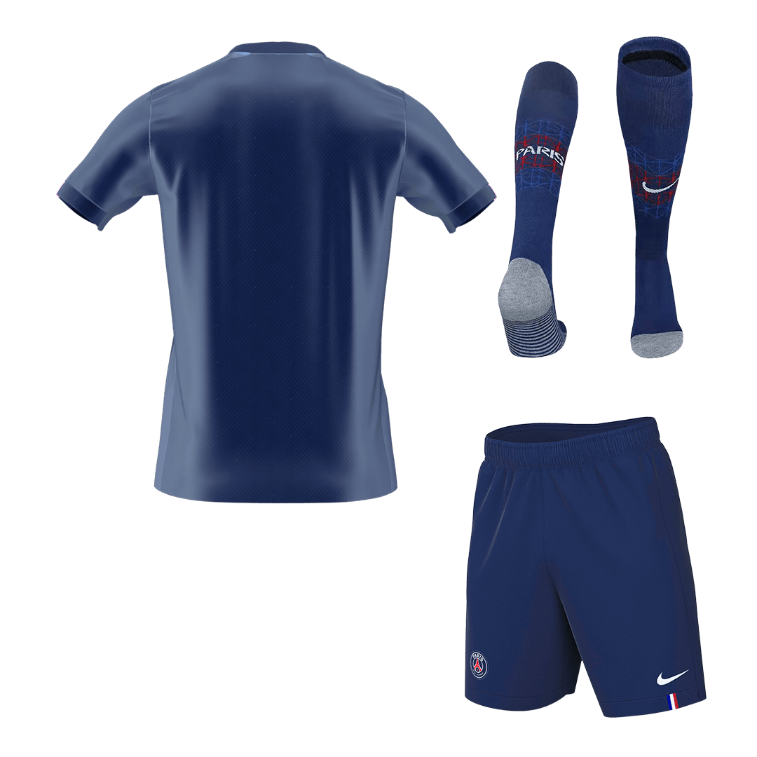 Męski pełny zestaw piłkarski PSG 2025/26 domowy
