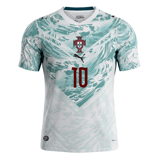 Koszulka piłkarska Portugalia Mundial 2026 wyjazdowa BERNARDO #10