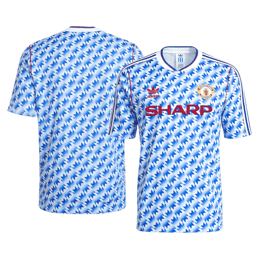 Koszulka piłkarska retro Manchester United 1990/92 wyjazdowa