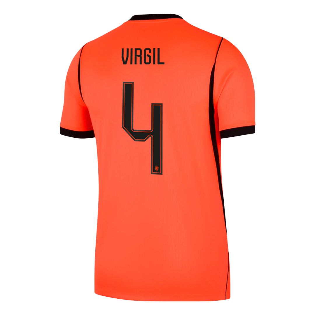 Koszulka piłkarska Holandia Mundial 2026 domowa VIRGIL #4