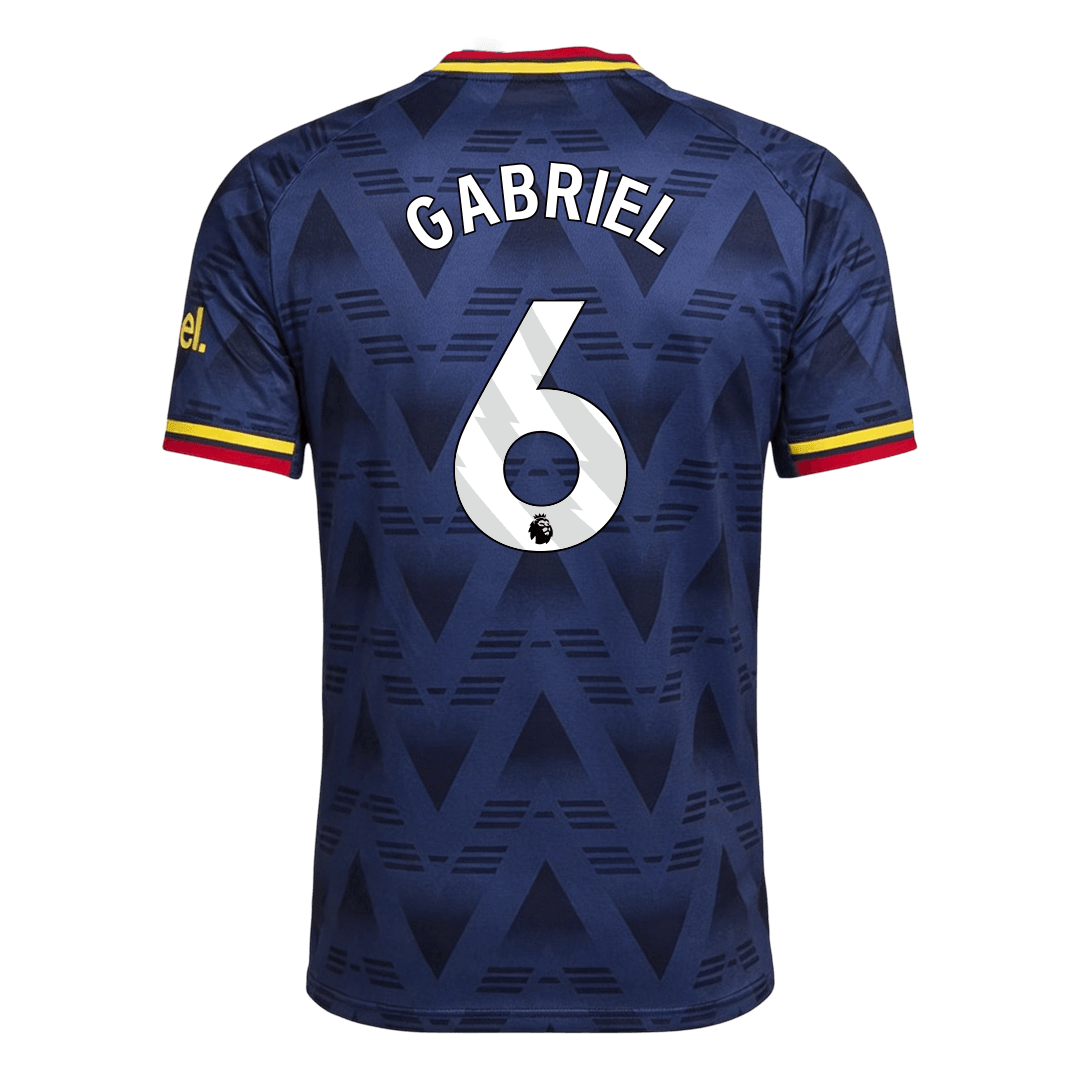 Koszulka piłkarska w wersji zawodniczej Arsenal 2026/27 wyjazdowa GABRIEL #6