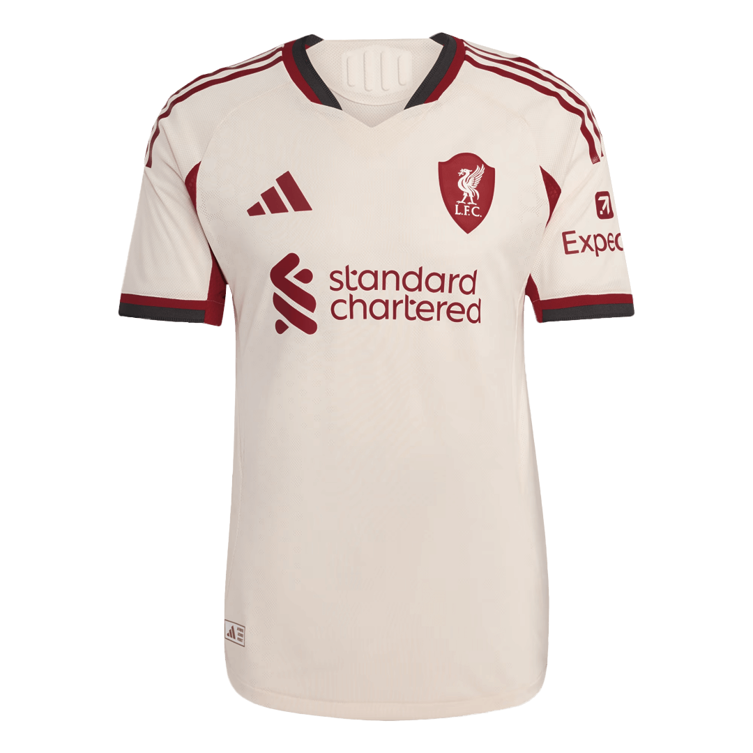 Koszulka piłkarska w wersji zawodniczej Liverpool 2025/26 wyjazdowa SZOBOSZLAI #8