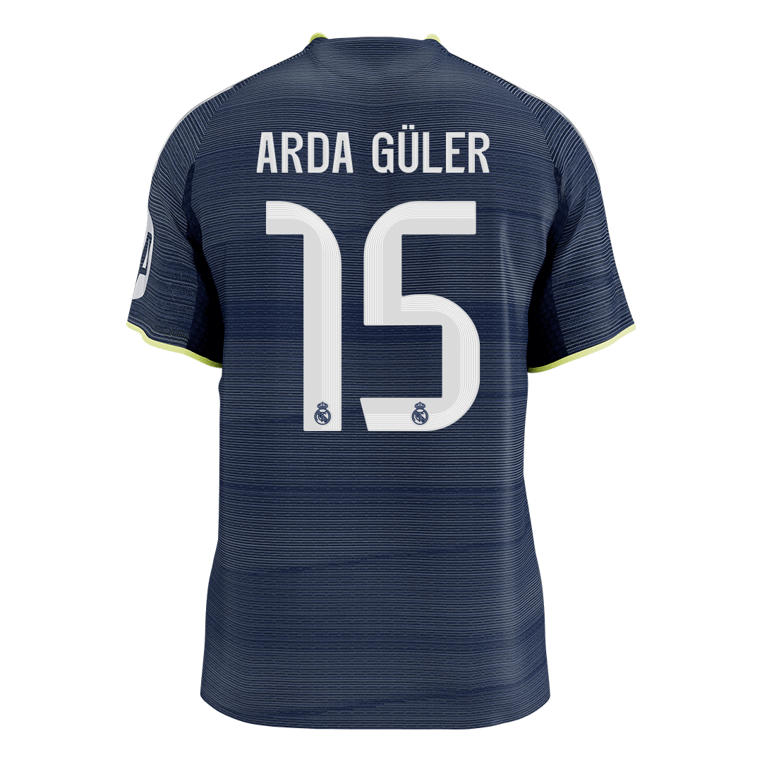 Koszulka piłkarska w wersji zawodniczej Real Madryt 2025/26 wyjazdowa ARDA GÜLER #15