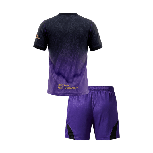 Dziecięcy zestaw piłkarski FC Barcelona 2026/27 wyjazdowa