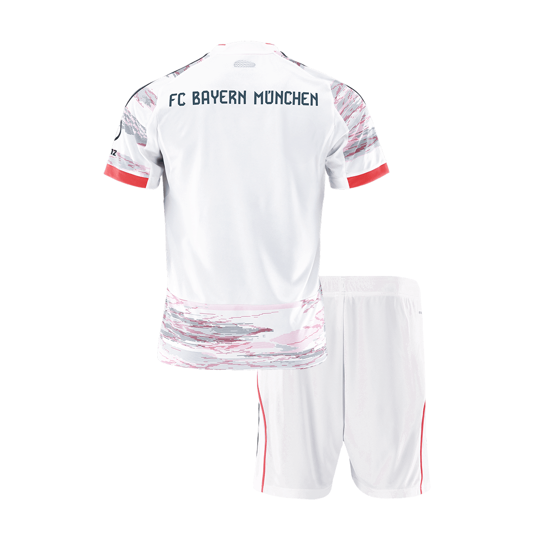 Dziecięcy zestaw piłkarski Bayern Monachium 2025/26 wyjazdowy - Kibula