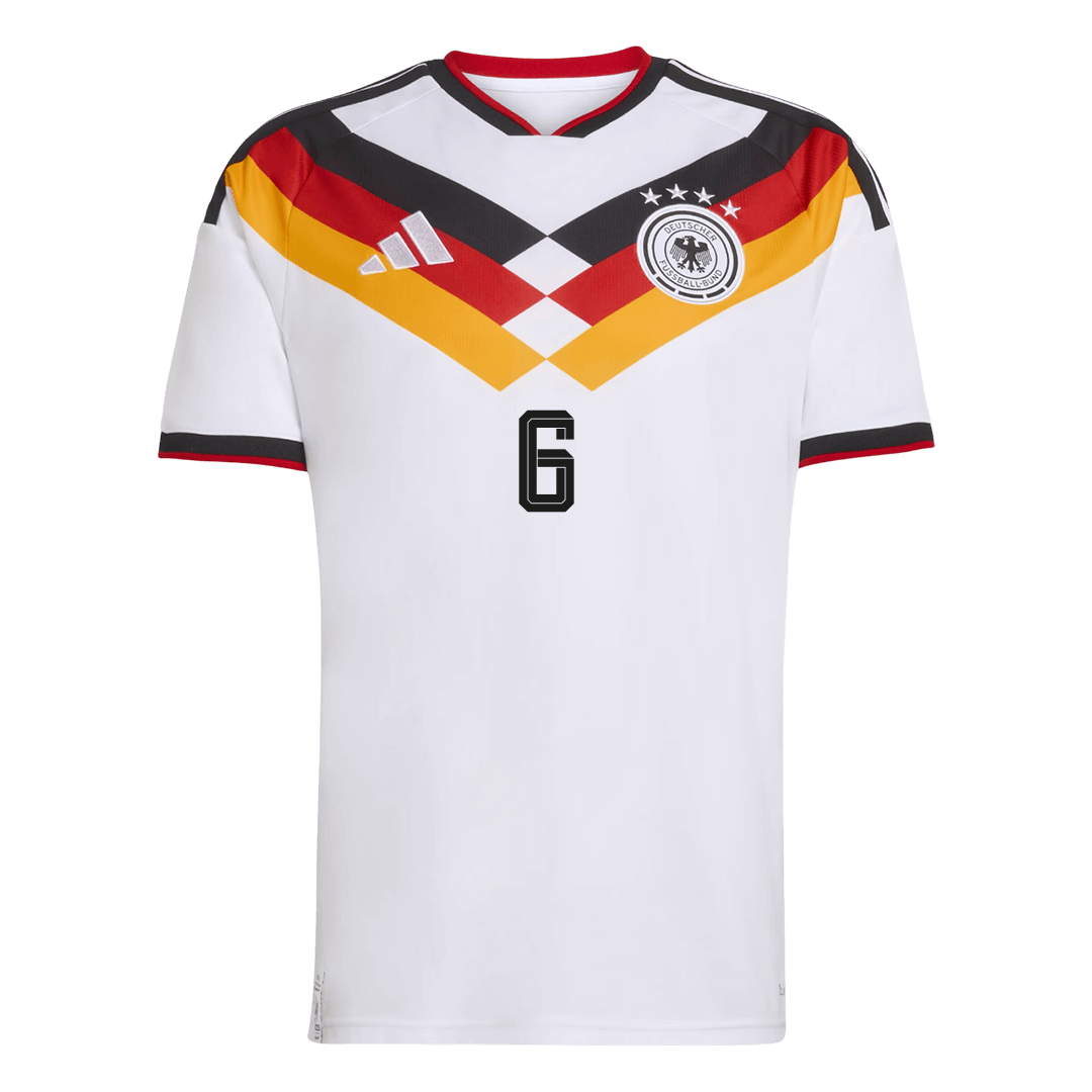 Koszulka piłkarska Niemcy Mundial 2026 domowa KIMMICH #6