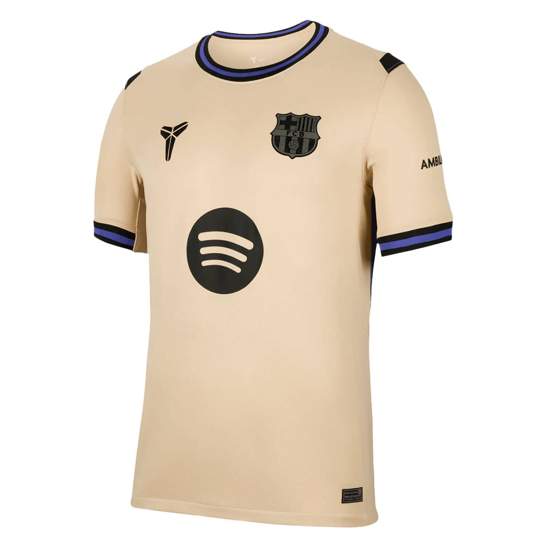 Koszulka piłkarska FC Barcelona UCL 2025/26 wyjazdowa LEWANDOWSKI #9 - Kibula