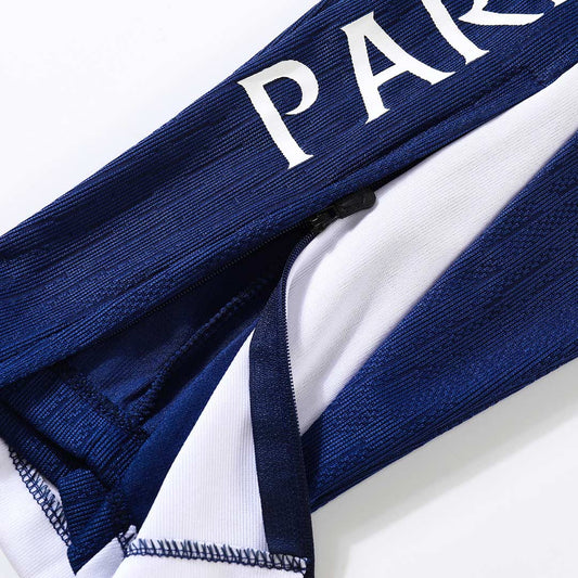 Dziecięcy dres rozpinany PSG 2025/26 czerwony