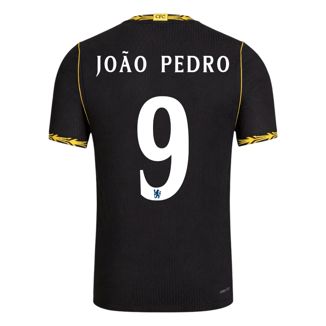 Koszulka piłkarska w wersji zawodniczej Chelsea UCL 2026/27 wyjazdowa JOÃO PEDRO #9