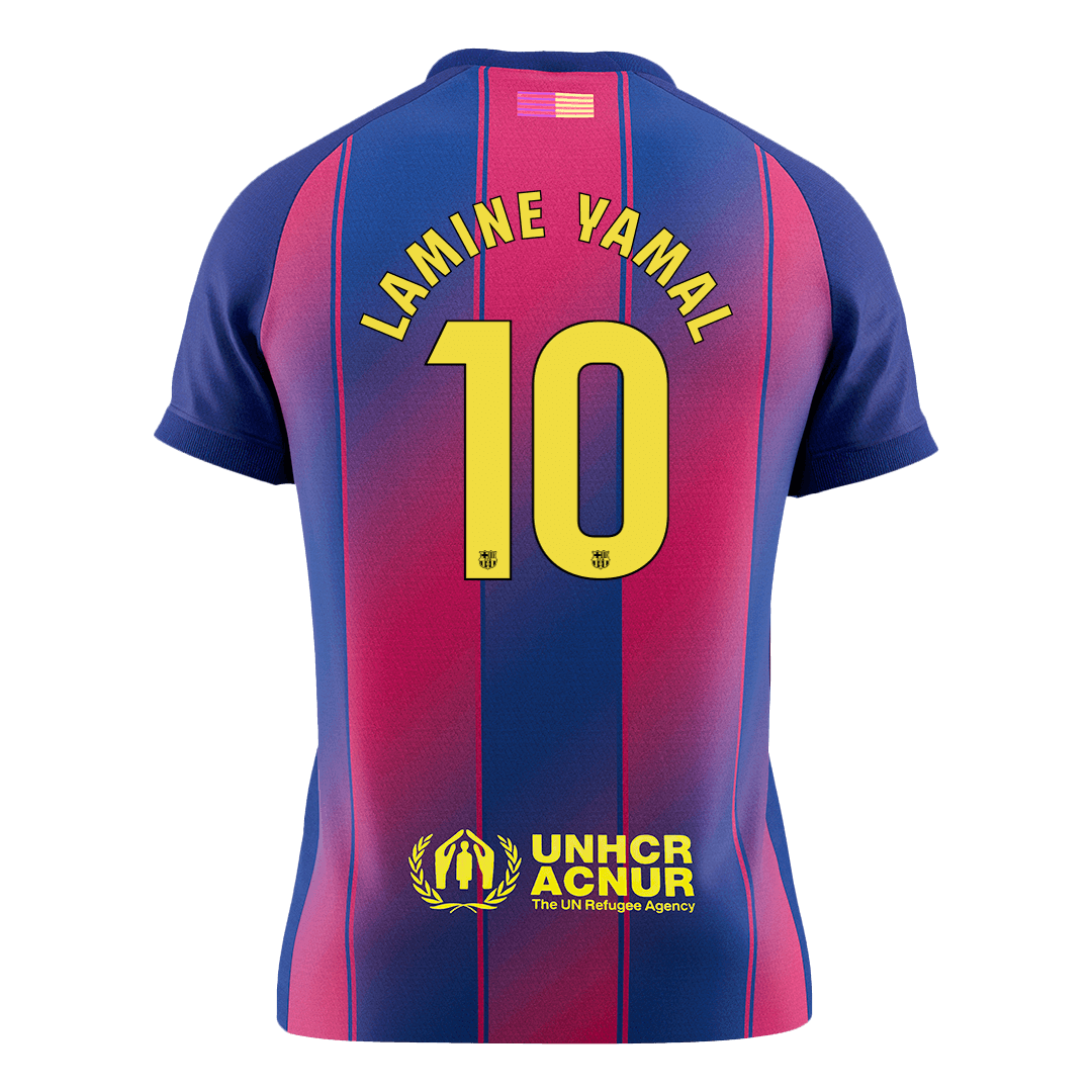 Koszulka piłkarska FC Barcelona 2025/26 domowa LAMINE YAMAL #10