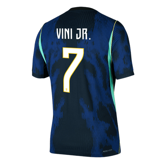 Koszulka piłkarska w wersji zawodniczej Brazylia Mundial 2026 wyjazdowa VINI JR. #7