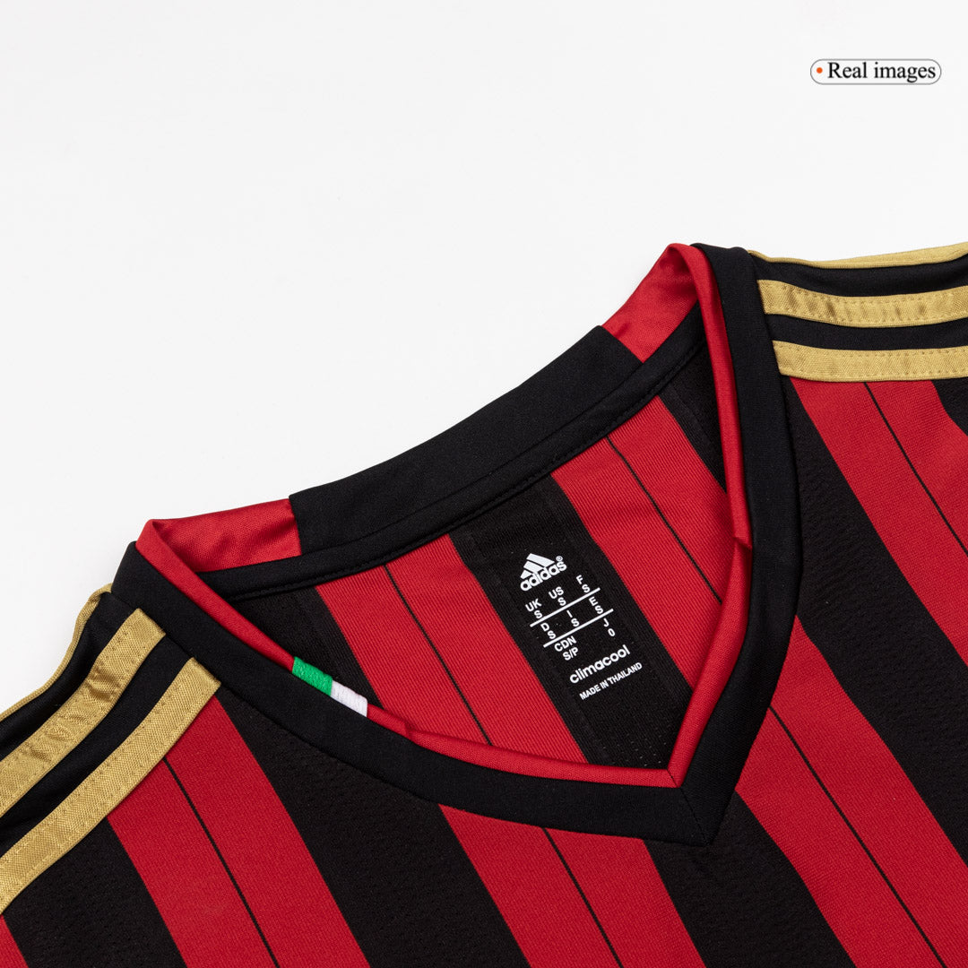 Koszulka piłkarska retro z długim rękawem AC Milan 2013/14 domowa - Kibula