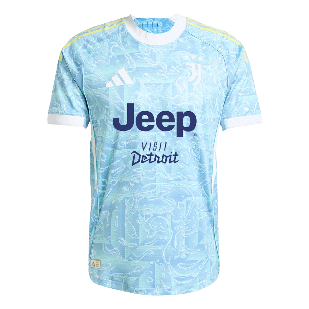 Koszulka piłkarska w wersji zawodniczej Juventus 2025/26 wyjazdowa KALULU #15 - Kibula