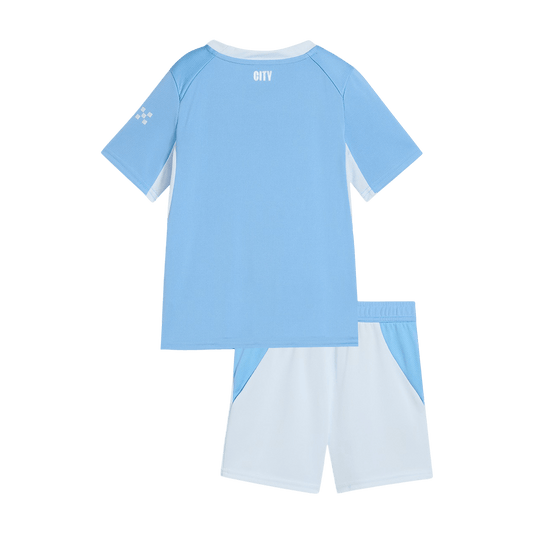 Dziecięcy zestaw piłkarski Manchester City 2026/27 domowy