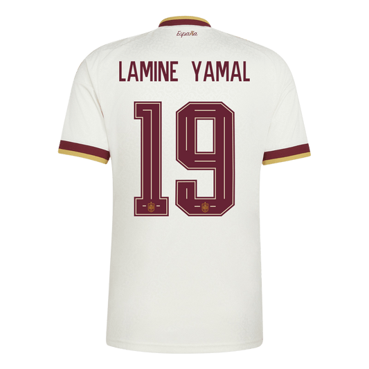 Koszulka piłkarska Hiszpania Mundial 2026 wyjazdowa LAMINE YAMAL #19