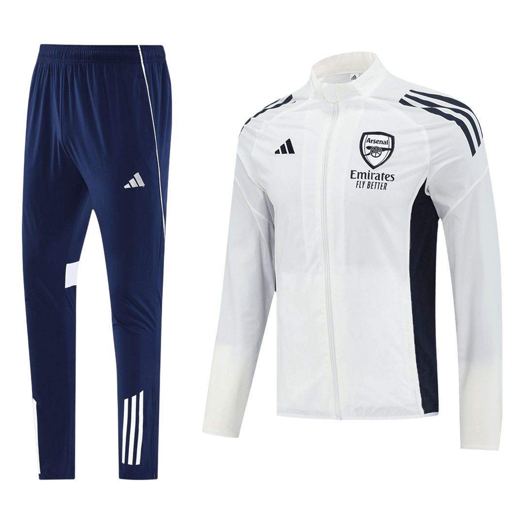 Męski dres treningowy Arsenal 2025/26 biały - Kibula