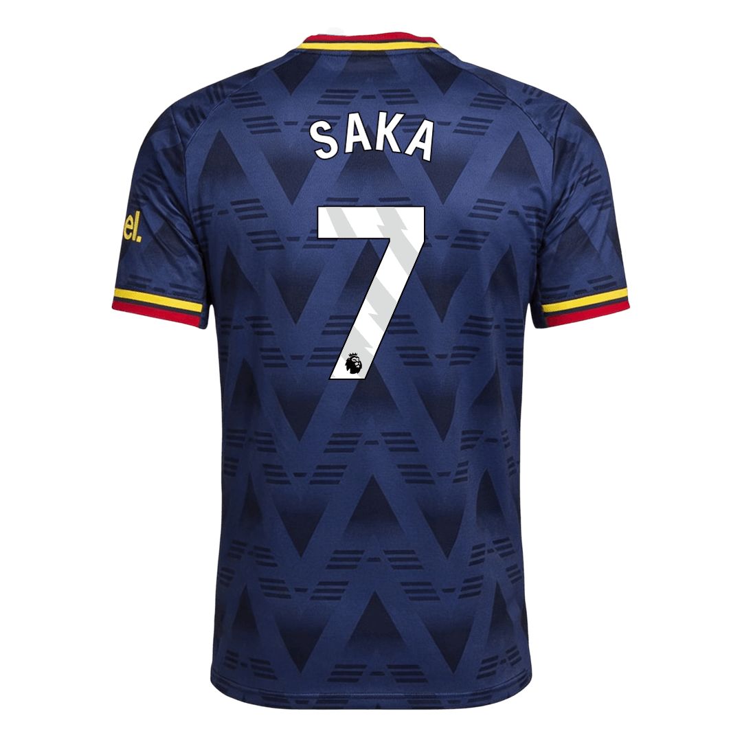 Koszulka piłkarska w wersji zawodniczej Arsenal 2026/27 wyjazdowa SAKA #7